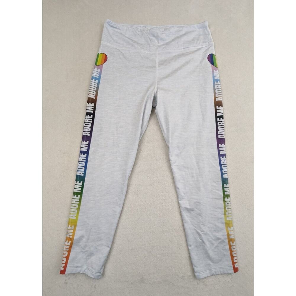 Walkpop Leggings sz L multi color Adore Me down the side of leg N6